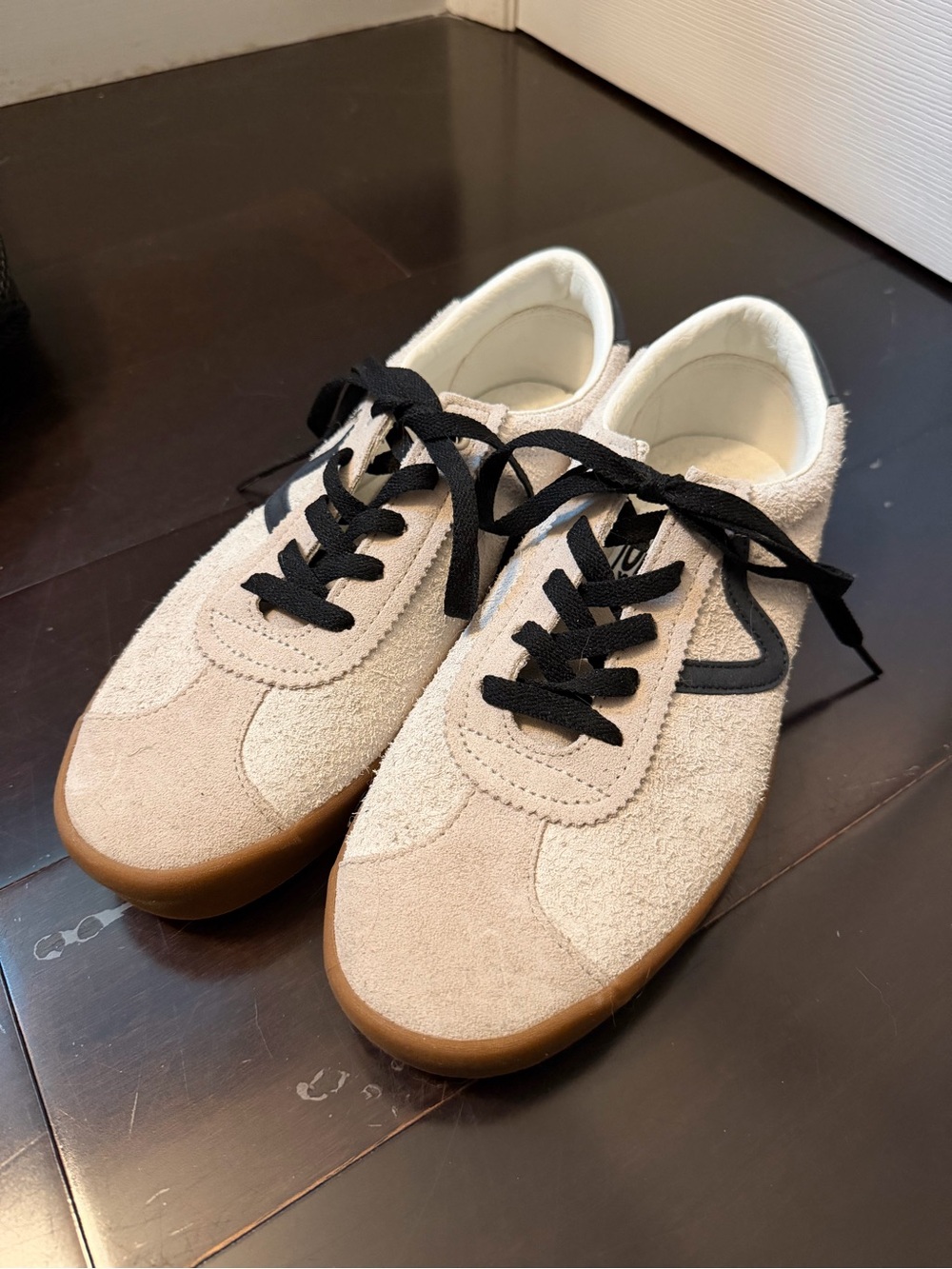 Vans Suede Gum Sole Sneakers with Black Accents